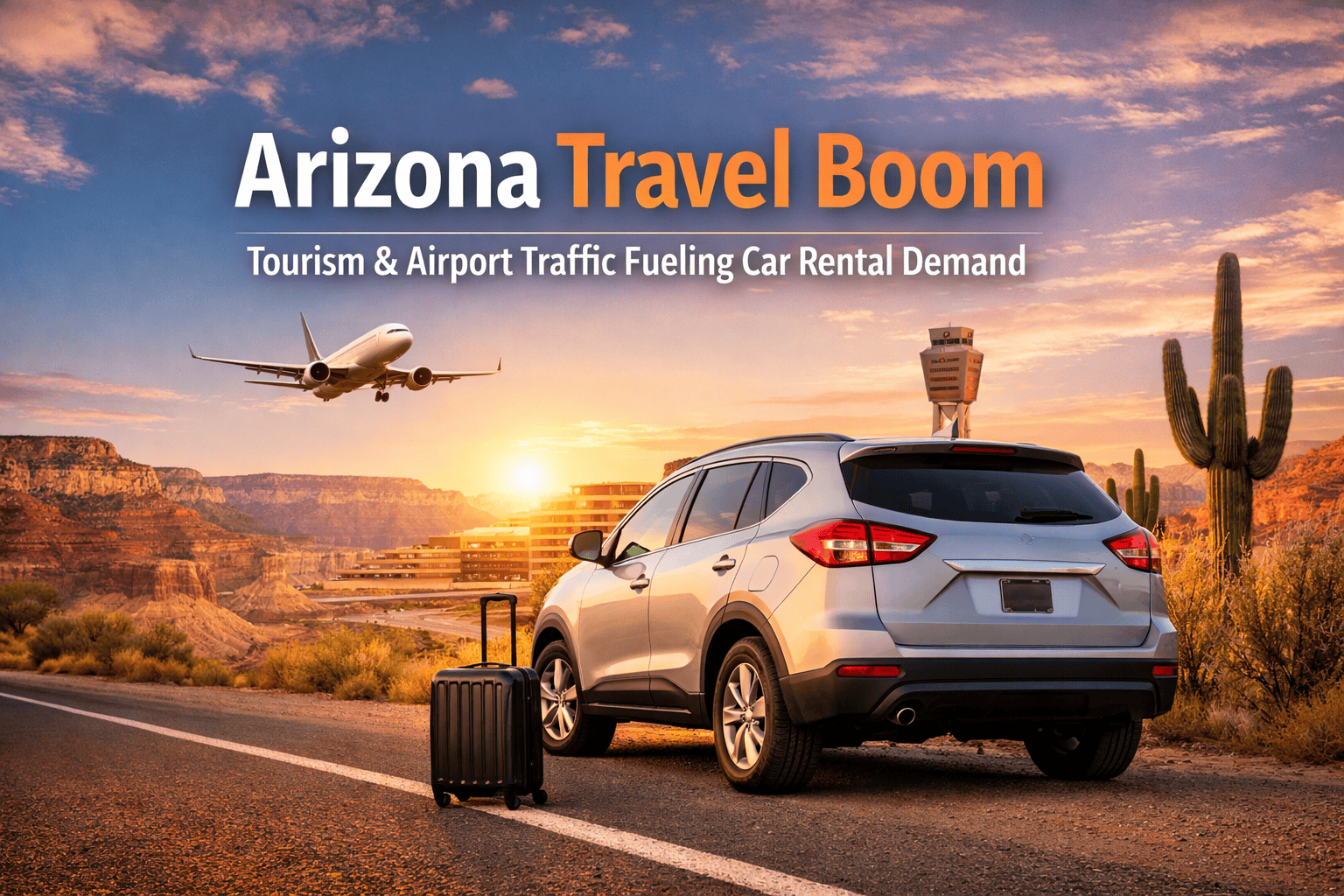 Arizona Travel Boom: How Tourism and Airport Traffic Are Increasing Car Rental Demand